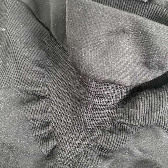 Cherilon Thai Brand Butt Lifting Black Tights - Xs - Picture 1 of 4